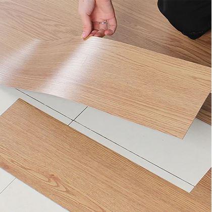 Obrázok z PVC samolepiaca drevená podlaha  -  dub svetlý