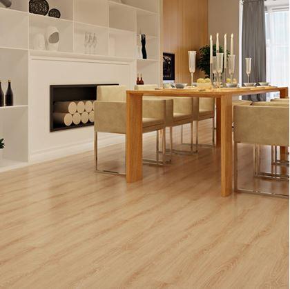 Obrázok z PVC samolepiaca drevená podlaha  -  dub svetlý