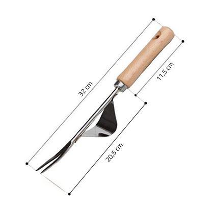 Obrázok z Vypichovač buriny s kolískou a drevenou rukoväťou