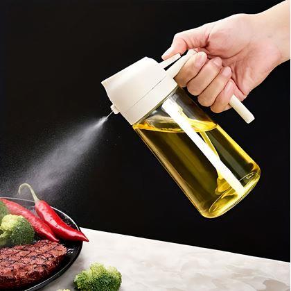Obrázok z Rozprašovač a dávkovač oleja/octu 350 ml