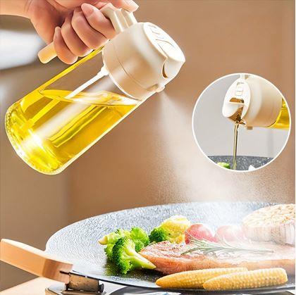 Obrázok z Rozprašovač a dávkovač oleja/octu 350 ml