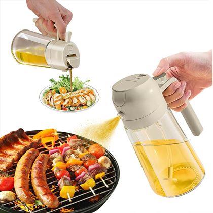 Obrázok z Rozprašovač a dávkovač oleja/octu 350 ml