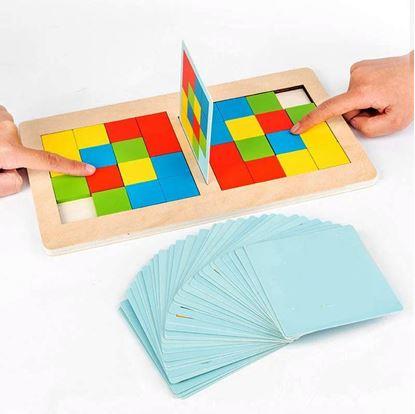 Obrázok Drevená hra tangram pre dvoch