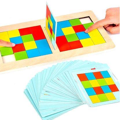 Obrázok Drevená hra tangram pre dvoch