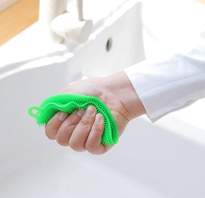 Obrázok z Antibakteriálna silikónová hubka
