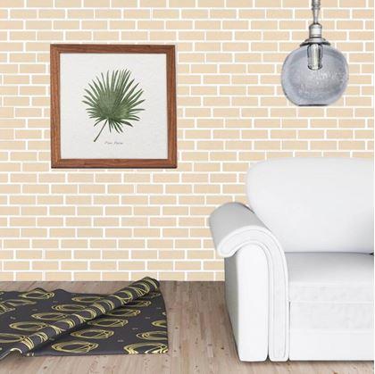 Obrázok z Šablóny na stenu 4 ks - tehly