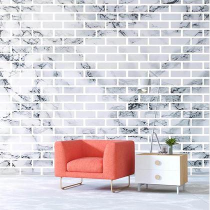 Obrázok z Šablóny na stenu 4 ks - tehly