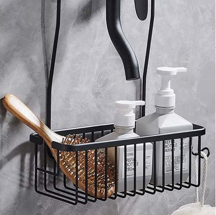 Obrázok z Závesný košík do sprchy -  čierny