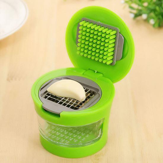 Obrázok z Ručný krájač na cesnak + 2 nadstavce