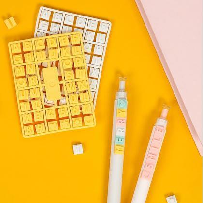 Obrázok z 2 ks DIY pier s vlastným odkazom