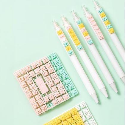 Obrázok z 2 ks DIY pier s vlastným odkazom