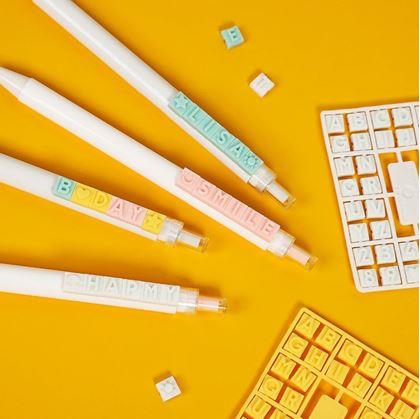 Obrázok z 2 ks DIY pier s vlastným odkazom