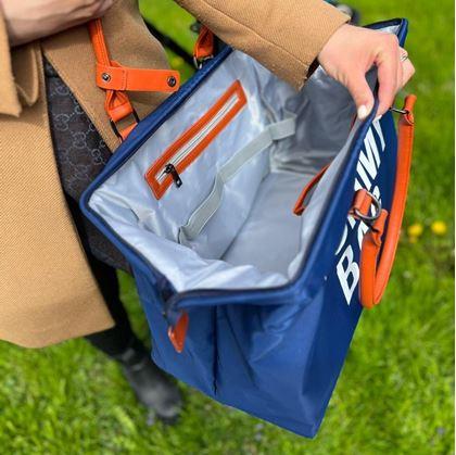 Obrázok z Prebaľovacia taška pre maminky  -  tmavo modrá