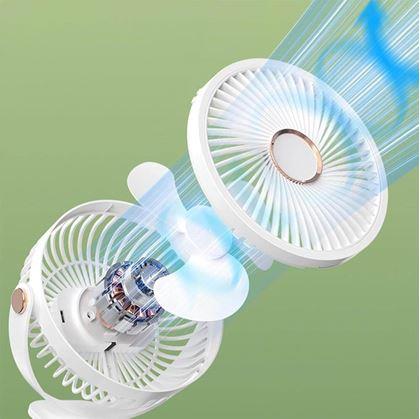 Obrázok z Prenosný stolový ventilátor s klipom