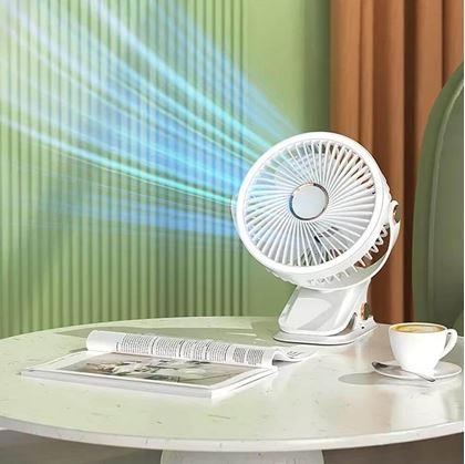 Obrázok z Prenosný stolový ventilátor s klipom