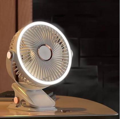 Obrázok z Prenosný stolový ventilátor s klipom
