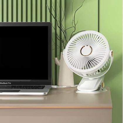 Obrázok z Prenosný stolový ventilátor s klipom