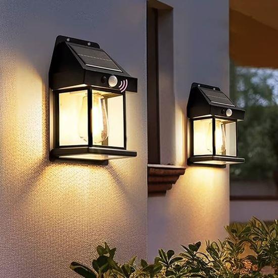 Obrázok z Nástenná solárna lampa so senzorom