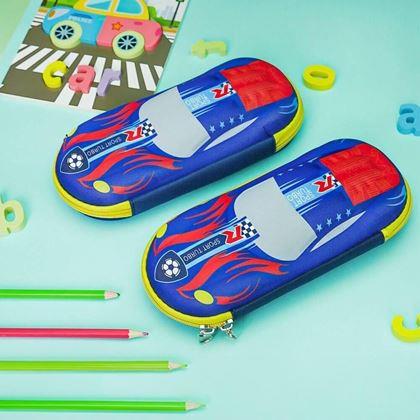Obrázok z Peračník/puzdro s 3D dizajnom - pretekárske auto