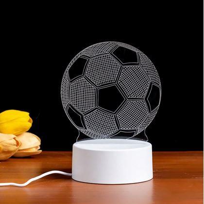 Obrázok z 3D lampička - futbalová lopta