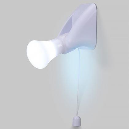 Obrázok z Nástenná LED lampička k posteli so šnúrkovým vypínačom