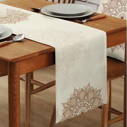 Obrázok z Behúň na stôl 180 cm - mandala