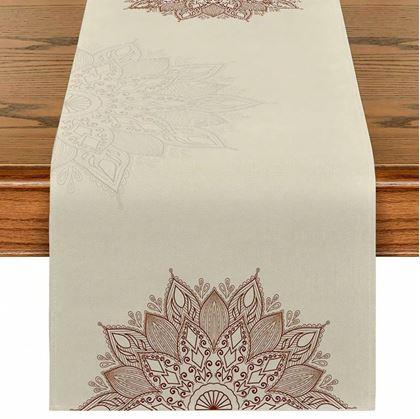 Obrázok z Behúň na stôl 180 cm - mandala