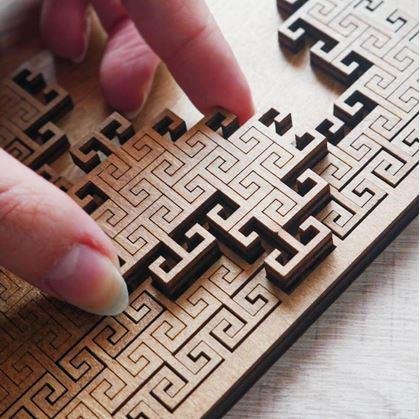 Obrázok z Drevené puzzle labyrint