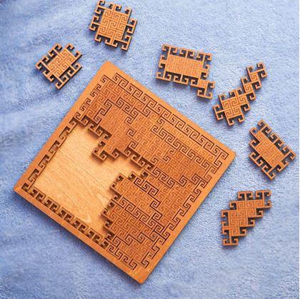 Obrázok z Drevené puzzle labyrint