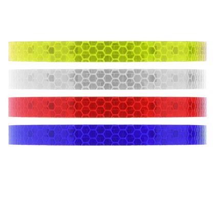 Obrázok z Samolepiaca reflexná páska na bicykel - strieborná 8 m