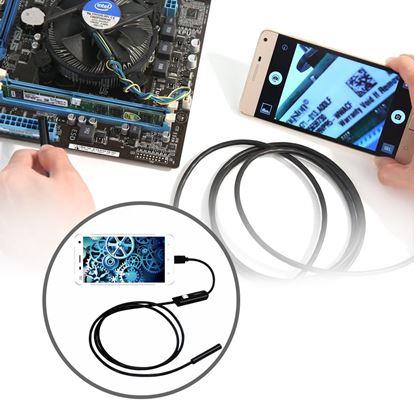 Obrázok Endoskopická inšpekčná kamera VGA 640x480 microUSB/USB-A