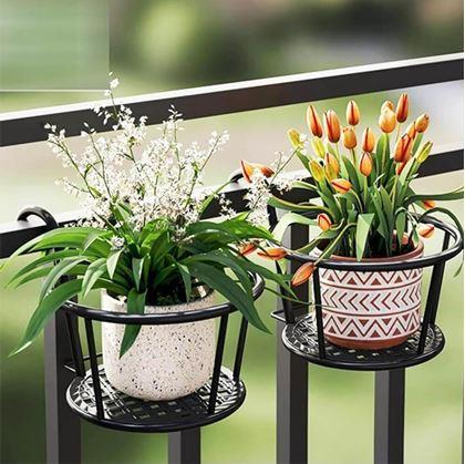 Obrázok z Kovový držiak na kvetináč - priemer 20 cm