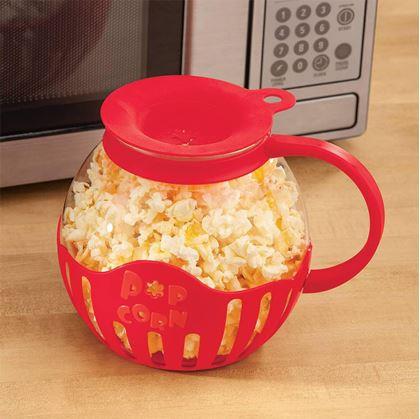 Obrázok z Sklenená nádoba na prípravu popcornu