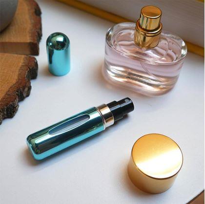 Obrázok z Plniteľný rozprašovač na parfum  -  modrý