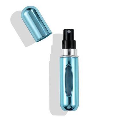 Obrázok z Plniteľný rozprašovač na parfum  -  modrý