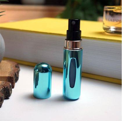 Obrázok z Plniteľný rozprašovač na parfum  -  modrý