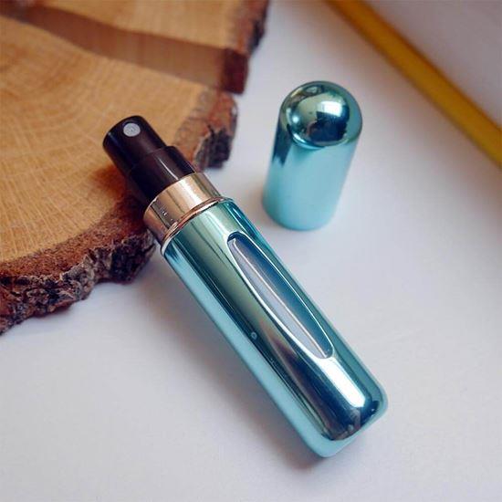 Obrázok z Plniteľný rozprašovač na parfum  -  modrý