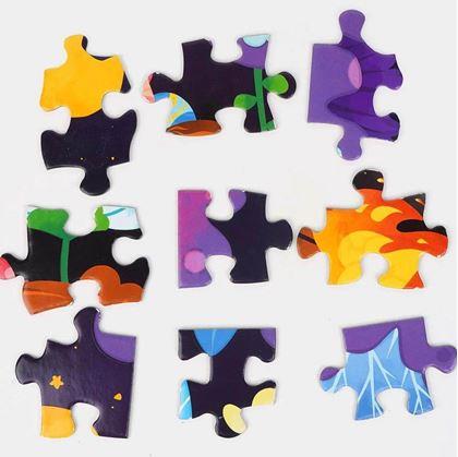 Obrázok z Detské puzzle svietiace v tme 96 dielikov - dinosaury