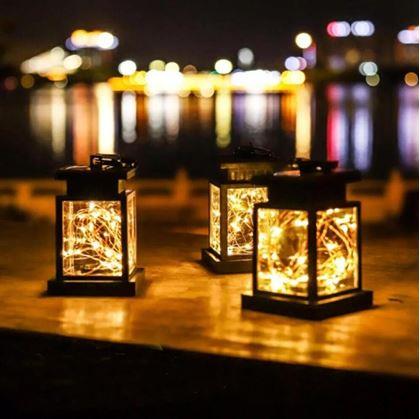 Obrázok z Závesná LED solárna lucerna