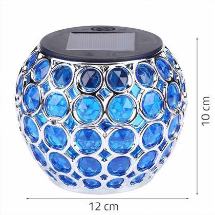 Obrázok z Farebná solárna lampa  - ružová