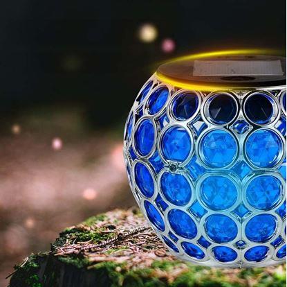 Obrázok Farebná solárna lampa