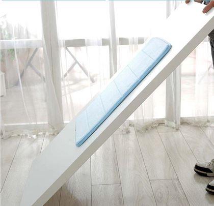 Obrázok z Protišmyková kúpeľňová predložka 40 x 60 cm - modrá