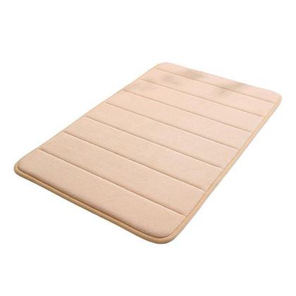 Obrázok z Protišmyková kúpeľňová predložka 40 x 60 cm - béžová