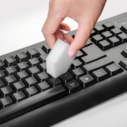 Obrázok z 10 ks Melamínové čistiace nano hubky