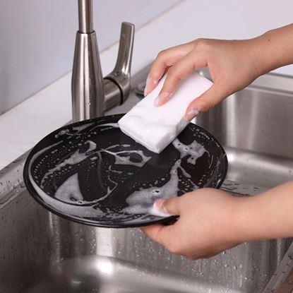 Obrázok 10 ks Melamínové čistiace nano hubky