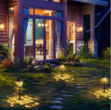 Obrázok z 2 ks LED solárna lampa na záhradu