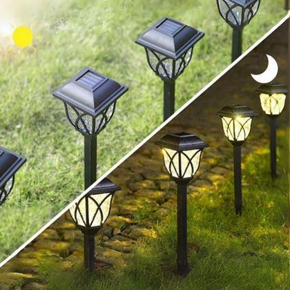 Obrázok z 2 ks LED solárna lampa na záhradu