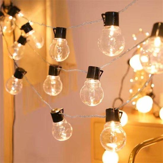 Obrázok z Svetelná reťaz do interiéru 1,5 m - 10 žiaroviek