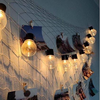 Obrázok z Svetelná reťaz do interiéru 1,5 m - 10 žiaroviek