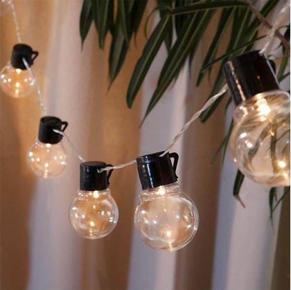 Obrázok z Svetelná reťaz do interiéru 1,5 m - 10 žiaroviek